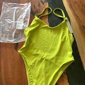 Vitamin A Yasmeen Citron Refresh One-Piece Swim M